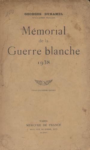 Mémorial de la guerre blanche - 1938.