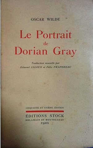 Le portrait de Dorian Gray.