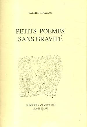 Bild des Verkufers fr Petits pomes sans gravit. zum Verkauf von Librairie Et Ctera (et caetera) - Sophie Rosire