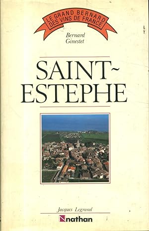 Imagen del vendedor de Saint-Estephe. a la venta por Librairie Et Ctera (et caetera) - Sophie Rosire