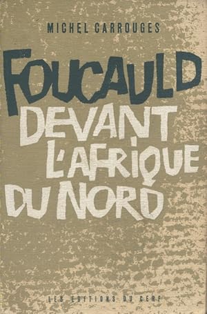Seller image for Foucauld devant l'Afrique du Nord. for sale by Librairie Et Ctera (et caetera) - Sophie Rosire