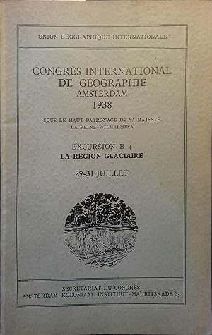 Image du vendeur pour Comptes rendus du Congrs International de Gographie Amsterdam 1938. Excursion B4 : La rgion glaciaire. Documents dans le texte. tome 2e. Travaux de la section VII. mis en vente par Librairie Et Ctera (et caetera) - Sophie Rosire