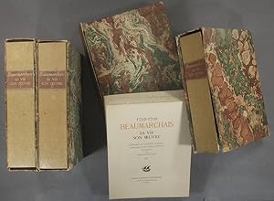 1732-1799. Beaumarchais. Sa vie, son oeuvre. Mémoires et théâtre complet collationnés sur les pre...