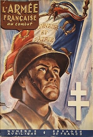 Image du vendeur pour L'arme franaise au combat. N 2. Avril 1945. mis en vente par Librairie Et Ctera (et caetera) - Sophie Rosire