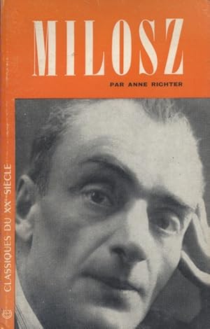 Imagen del vendedor de Milosz. a la venta por Librairie Et Ctera (et caetera) - Sophie Rosire