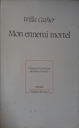 Seller image for Mon ennemi mortel. for sale by Librairie Et Ctera (et caetera) - Sophie Rosire