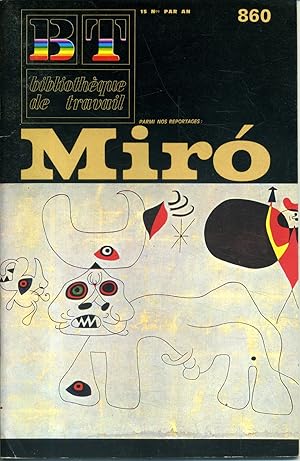 Bibliothèque de travail N° 860. Miró. 10 avril 1978.