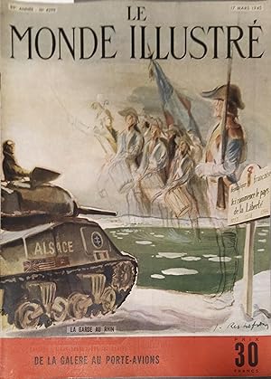 Le Monde illustré N° 4299. En couverture : De la galère au porte-avions. Guerre dans le Pacifique...