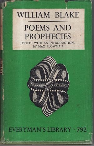 Immagine del venditore per Poems & Prophecies venduto da High Street Books