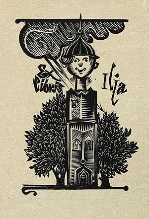 Bild des Verkufers fr Klemke, Werner. Exlibris Ilja Burmagin zum Verkauf von GALERIE HIMMEL