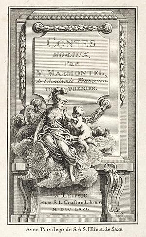 Seller image for Crusius, Gottlieb Leberecht. Contes Moraux (Marmontel). Illustrations-Folge. for sale by GALERIE HIMMEL