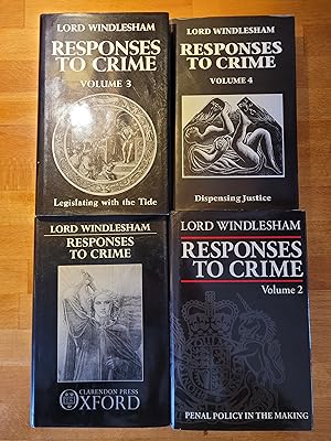 Immagine del venditore per Responses to Crime, Vols I, II, III & IV (Signed) venduto da History Bookshop