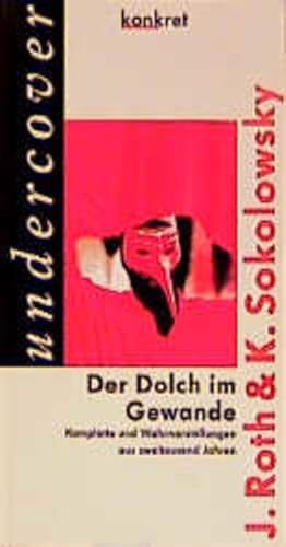 Seller image for Der Dolch im Gewande: Komplotte und Wahnvorstellungen aus zweitausend Jahren (Konkret Texte) for sale by Gerald Wollermann