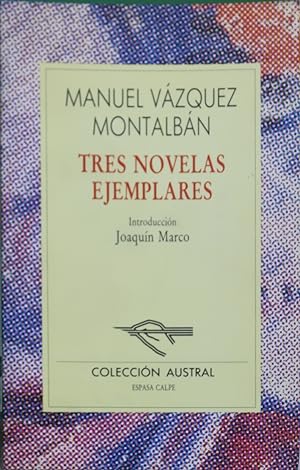 Imagen del vendedor de Tres novelas ejemplares a la venta por Librería Alonso Quijano