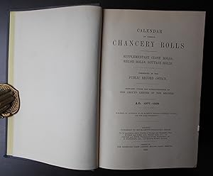 Calendar of Various Chancery Rolls,Supplementary Closr Rolls,Welsh Rolls,Scutage Rolls,preseved i...