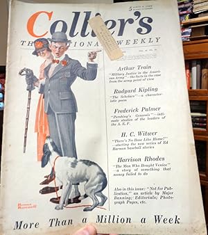 Image du vendeur pour Collier's The National Weekly. April 19th 1919. Volume 63, No 16. mis en vente par Colophon Books (UK)