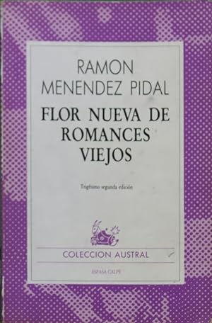 Imagen del vendedor de Flor nueva de romances viejos a la venta por Librera Alonso Quijano