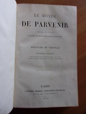 Le moyen de parvenir - Oeuvre contenant La raison de tout ce qui a esté, est et sera.