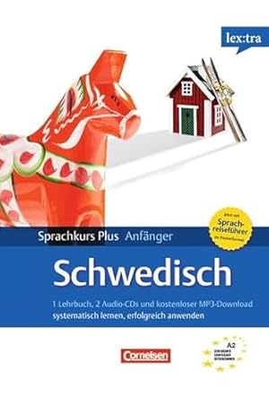 Seller image for Lextra Schwedisch Sprachkurs Plus: Anfänger A1/A2. Neubearbeitung: Selbstlernbuch mit CDs und kostenlosem MP3-Download. mit Pocket-Sprach-Reiseführer for sale by WeBuyBooks