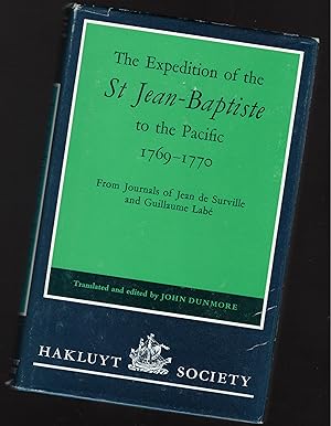 Seller image for The Expedition of the St John-Baptiste to the Pacific, 1769-1770 (Hakluyt Society Second Series) for sale by Joseph Burridge Books