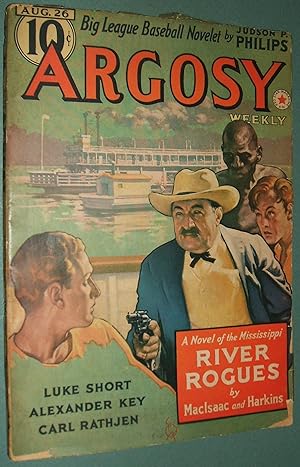 Image du vendeur pour Argosy Weekly August 26th, 1939 // The Photos in this listing are of the magazine that is offered for sale mis en vente par biblioboy