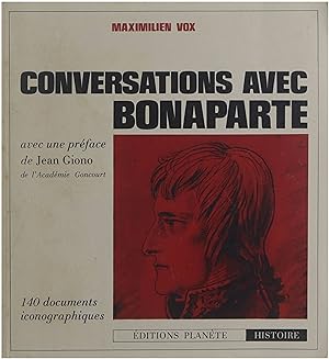 Imagen del vendedor de Conversations avec Bonaparte a la venta por Untje.com