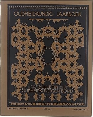 Bild des Verkufers fr Oudheidskundig jaarboek 3e serie bulletin 7e jg mei 1927 afl 1: Aanteekeningen over handschriften met miaturen; Altaar en schilderijen uit de kerk der oud-katholieken te Leiden; Het meubilair van de vroegere Remonstrantsche kerk te Bleiswij zum Verkauf von Untje.com