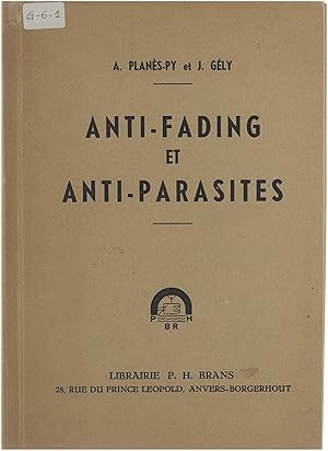 Immagine del venditore per Anti-Fading et Anti-Parasites venduto da Untje.com