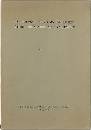 Image du vendeur pour La Descente de Croix de Rubens - Etude pralable au Traitement mis en vente par Untje.com