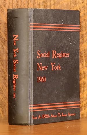 SOCIAL REGISTER NEW YORK 1960 - WITH SUPPLEMENT