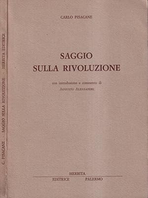 Bild des Verkufers fr Saggio sulla rivoluzione zum Verkauf von Biblioteca di Babele
