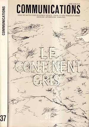 Bild des Verkufers fr Communications, numero 37 Le continent gris zum Verkauf von Biblioteca di Babele