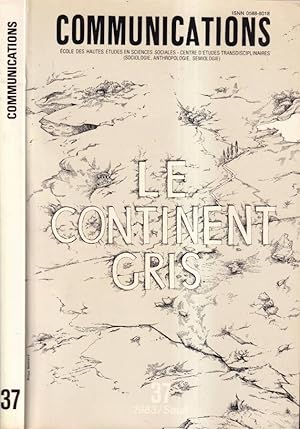 Image du vendeur pour Communications, numero 37 Le continent gris mis en vente par Biblioteca di Babele