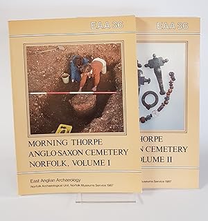 Seller image for The Anglo-Saxon Cemetery at Morning Thorpe, Norfolk. Volume I: Catalogue; Volume II: Illustrated Grave-Goods - EAA 36. East Anglian Archaeology Report No. 36, Volume 1 and 2 for sale by CURIO