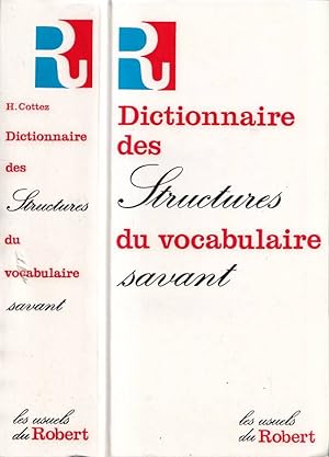 Bild des Verkufers fr Dictionnaire des structures du vocabulaire savant Elments et modles de formation zum Verkauf von Biblioteca di Babele