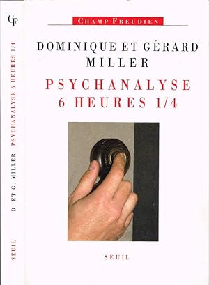 Bild des Verkufers fr Psychanalyse 6 Heures 1-4 zum Verkauf von Biblioteca di Babele