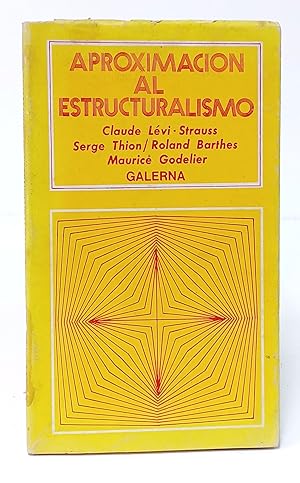 Seller image for Aproximacin al estructuralismo. for sale by Librera Berceo (Libros Antiguos)