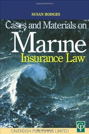 Bild des Verkufers fr Cases and Materials on Marine Insurance Law zum Verkauf von WeBuyBooks