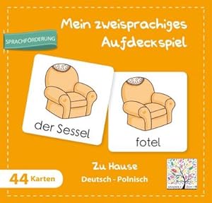 Bild des Verkufers fr Mein zweisprachiges Aufdeckspiel, Zu Hause Deutsch-Polnisch (Kinderspiel) zum Verkauf von Rheinberg-Buch Andreas Meier eK