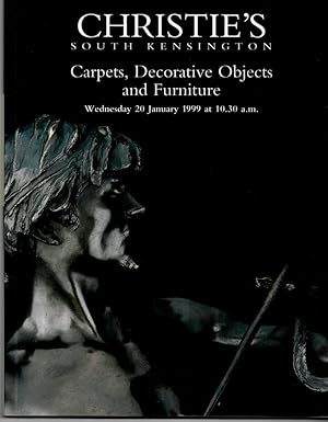 Carpets, Decorative Objects and Furniture. Christie's South Kensington. Wednesday 20 January 1999...