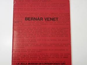 Imagen del vendedor de Bernar Venet a la venta por Hourglass Books