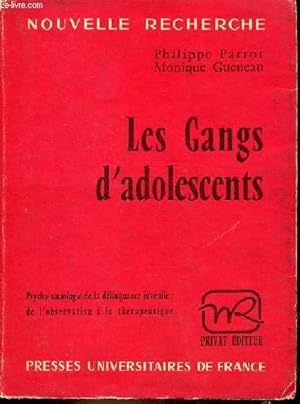 Image du vendeur pour Les gangs d'adolescents - Psycho-sociologie de la dlinquance juvnile : de l'observation  la thrapeutique - Collection nouvelle recherche - ddicace de l'auteur. mis en vente par Le-Livre