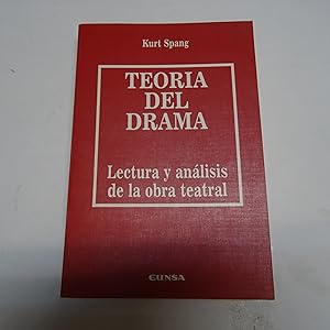 Imagen del vendedor de TEORIA DEL DRAMA. Lectura y anlisis de la obra teatral a la venta por Librera J. Cintas