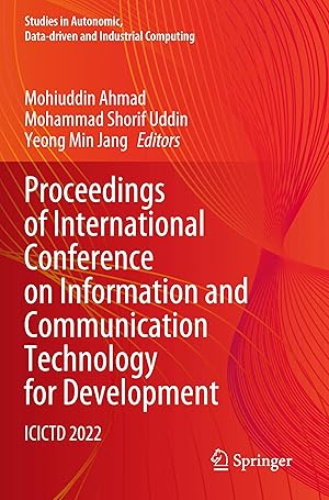 Seller image for Proceedings of International Conference on Information and Communication Technology for Development for sale by moluna