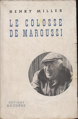 Immagine del venditore per Le Colosse de Maroussi. The Colossus of Maroussi venduto da PRISCA
