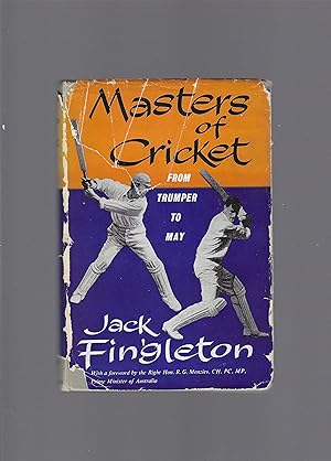 Seller image for Masters of Cricket, From Trumper to May for sale by Carvid Books
