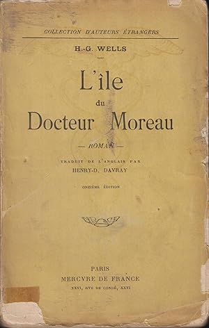Image du vendeur pour L'le du docteur Moreau : roman mis en vente par PRISCA