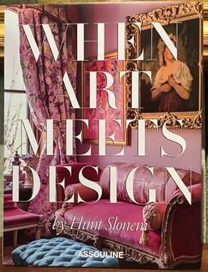 Immagine del venditore per WHEN ART MEETS DESIGN venduto da Lost Horizon Bookstore