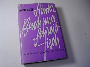 Bild des Verkufers fr Hinter Buch und Schreibtisch : Vergessene Tagebcher von Max Eyth zum Verkauf von Antiquariat Fuchseck