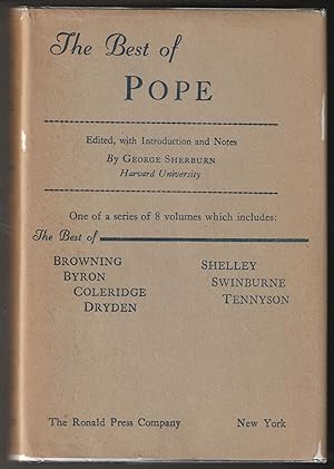 Bild des Verkufers fr The Best of Pope zum Verkauf von Brenner's Collectable Books ABAA, IOBA